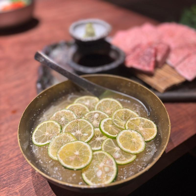 すだち冷麺(焼肉和どん2)