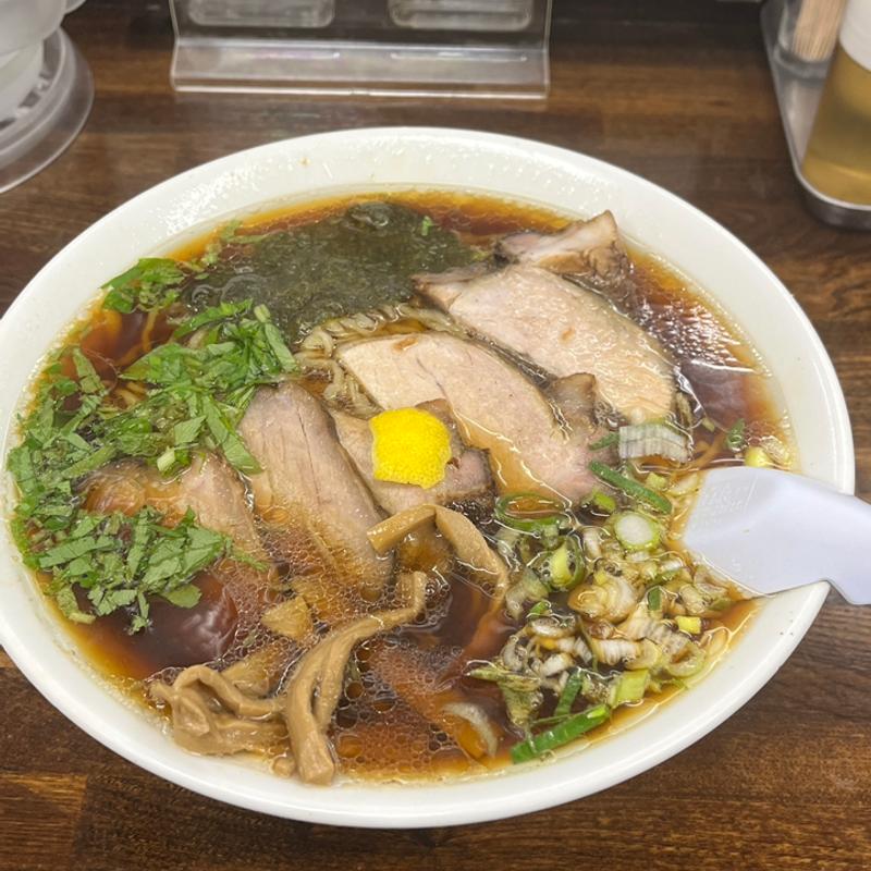 チャーシューワンタンメン(三憩園)