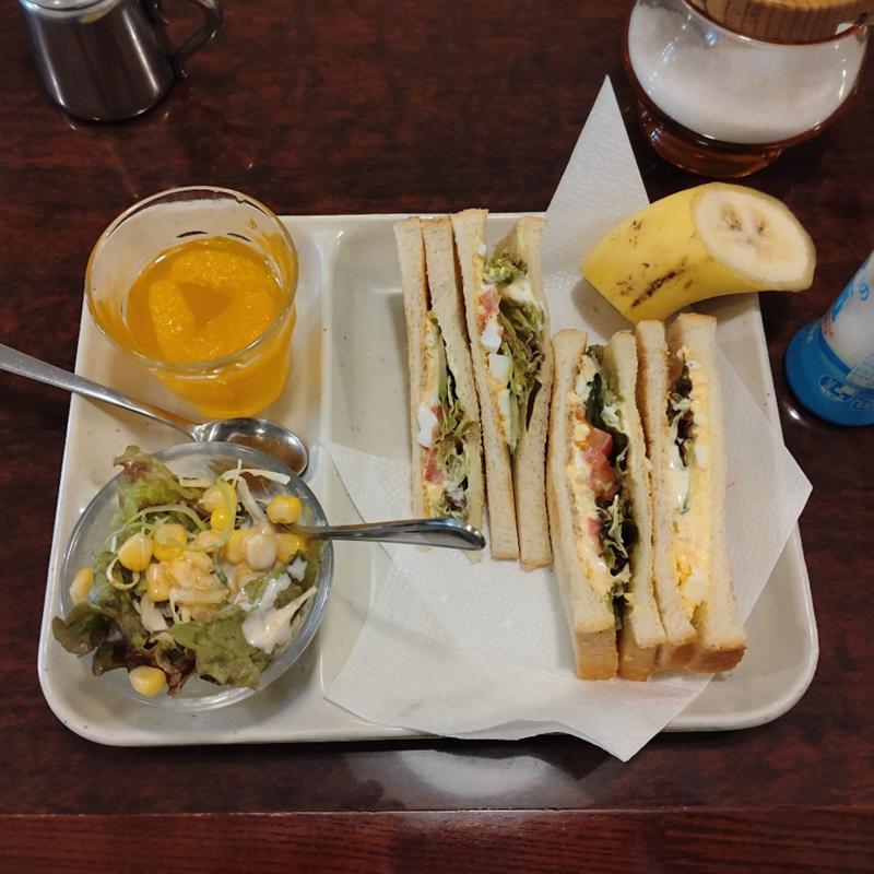 モーニングセット D(コーヒーハウス たかなし)