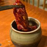 封印！壷漬け飛騨牛