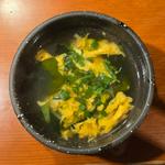 わかめとたまごスープ