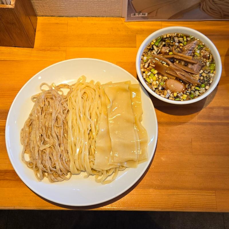 焙煎2色つけ麺 玉子
凄平麺(りきどう )