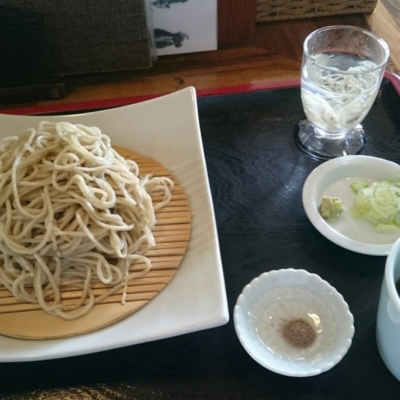 十割あらきりそば(信濃路遊膳蕎麦の郷)