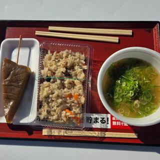 こんにゃく 炊き込みご飯 豚汁(仙女一休)
