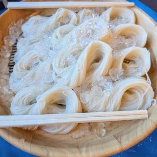 そうめん・釜飯セット(三輪そうめん流し)