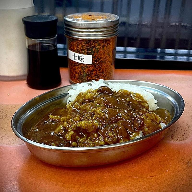 ミニカレー(常盤軒 横須賀線ホーム店 )