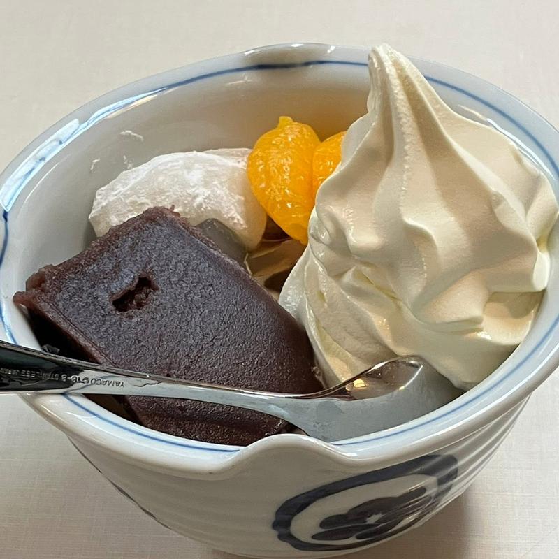 クリームあんみつ(あんみつ みはし 船橋東武店)