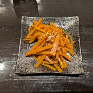 いか人参ハーフ(餃子 照井 福島駅東口店 （ギョウザ テルイ）)