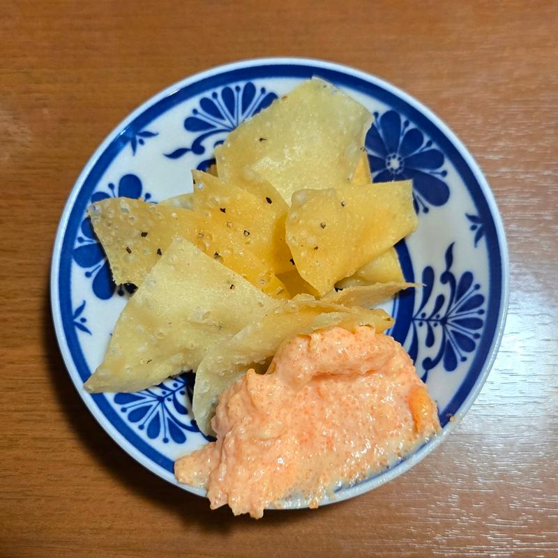 お通し(餃子酒場 一世一代 本店)