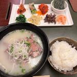 ソルロンタン麺セット(徳壽)