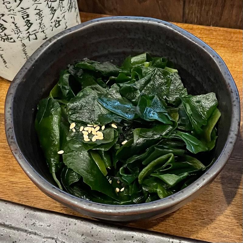 わかめ（わさび醤油） 朝限定単品(しんぱち食堂 川崎銀柳街店)