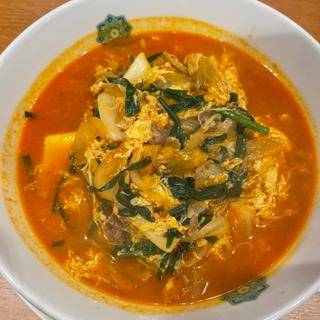 秘伝の辛味噌ラーメン(日高屋 鶴ヶ島若葉店)