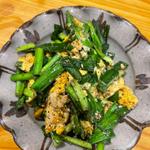 ニラ玉子(武州うどんあかね&みどりダイニング)