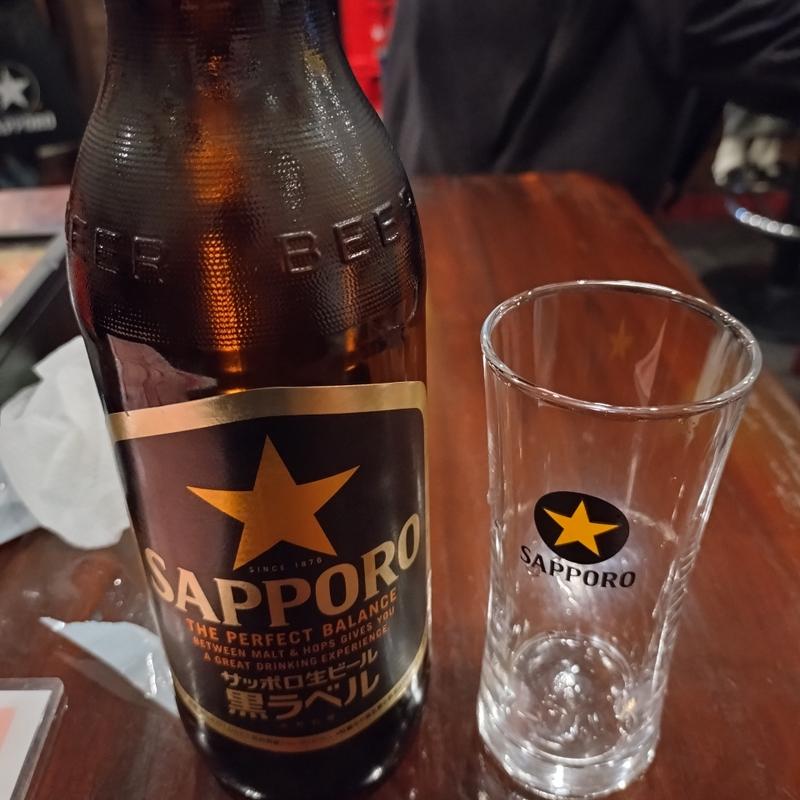 黒ラベル　大瓶(中華酒場 風来坊本店)