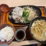 しらすおろしハンバーグセット