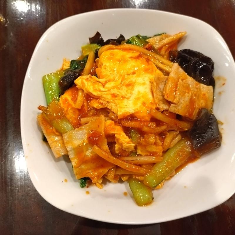 きくらげと玉子の炒め(中華酒場 風来坊本店)