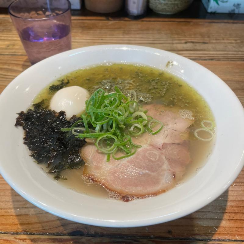 味玉牡蠣塩ラーメン(むかん池袋)