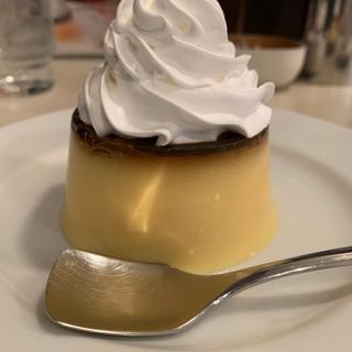 レトロプリン ホイップクリーム付き(喫茶室ルノアール 池袋東口店)