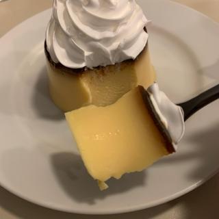 レトロプリン ホイップクリーム付き(喫茶室ルノアール 池袋東口店)