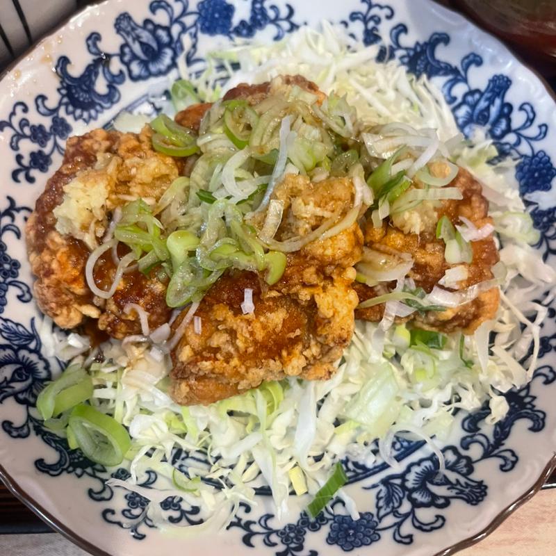 油淋鶏(武州うどんあかね&みどりダイニング)