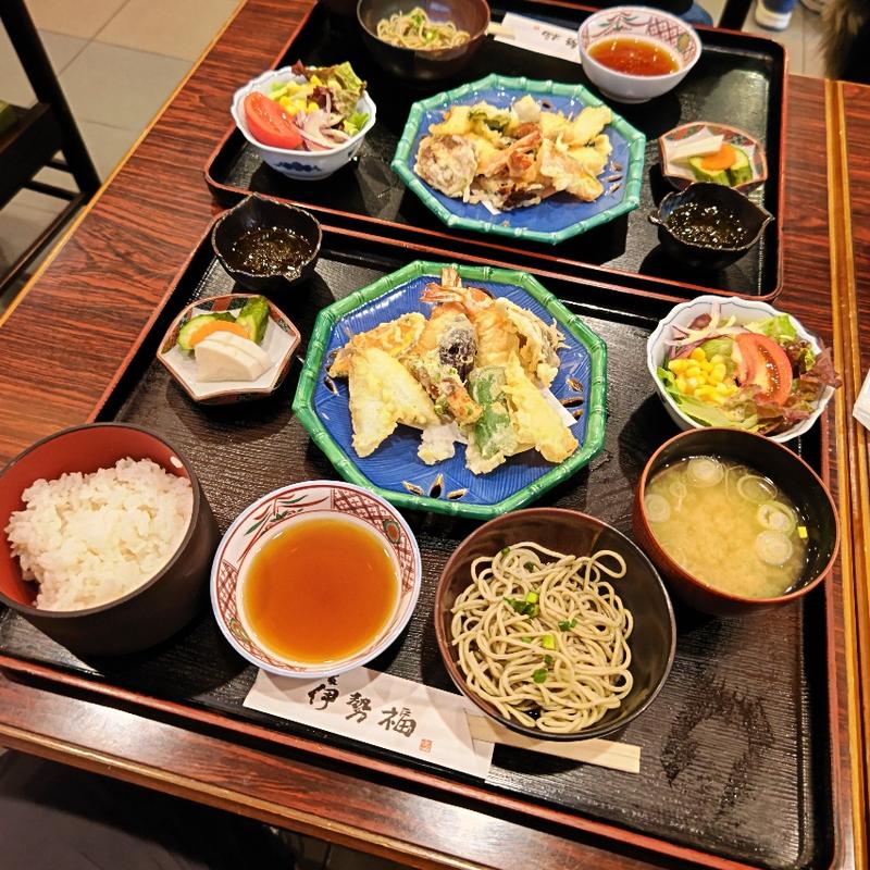 天ぷら定食(伊勢福)