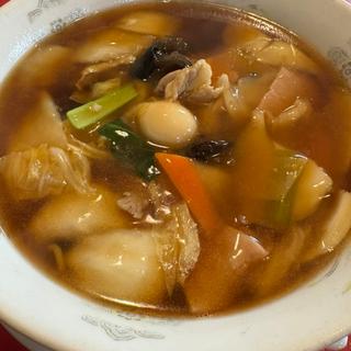 五目旨煮タン麺(中国飯荘 山城)