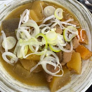 モツ煮(そば処 大吉田)