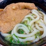きつねうどん（温）(つくもうどん 塩小路本店)