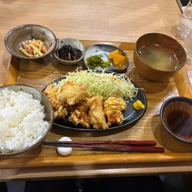 とり天定食　5個(稲の花 )