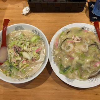 ちゃんぽん 皿うどん 太麺
