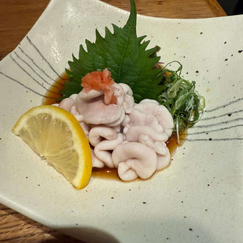 真鱈の白子ポン酢(四十八漁場 調布駅前店)