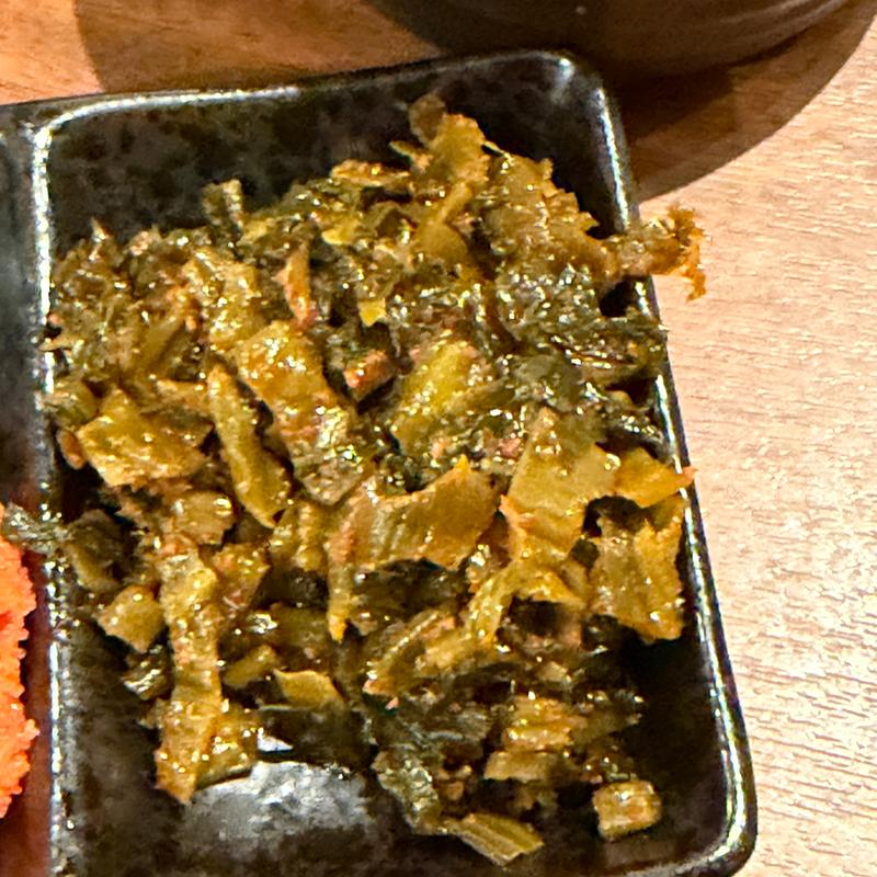 辛子高菜(とんこつらぁめん いちむじん)