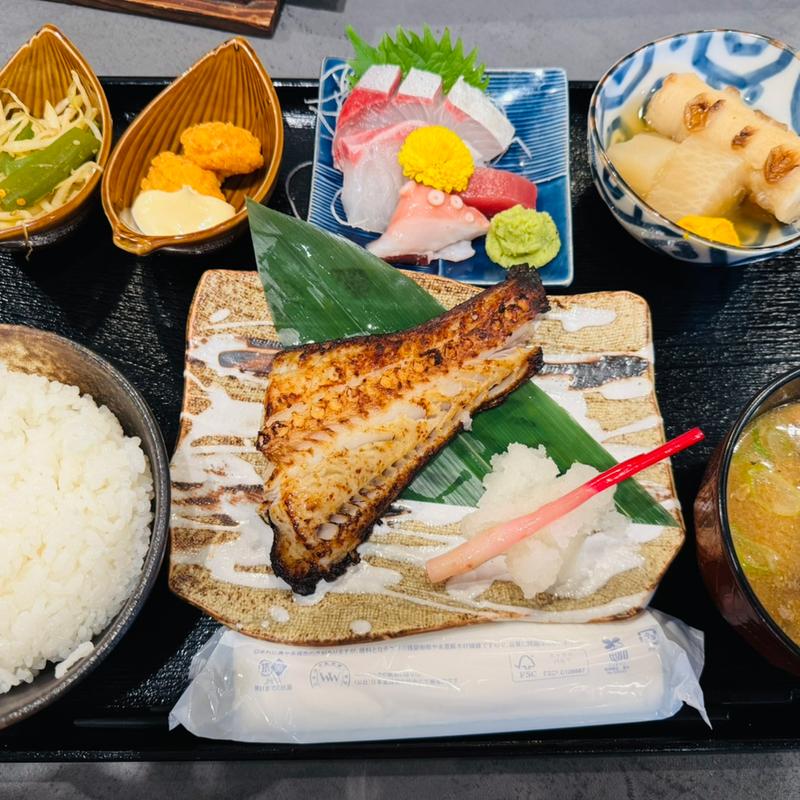 銀鱈西京焼き御膳(おでん屋たけし　新宿御苑店)