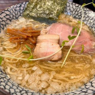 鯛煮干し背脂白醤油そば(中華そば 東京ぐれっち 阿佐ヶ谷)