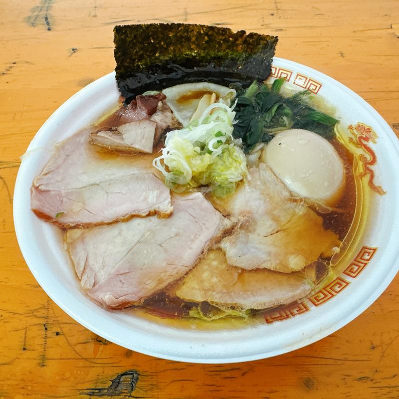 白河手打ち中華そば特製スペシャルトッピング(火風鼎 （かふうてい）)