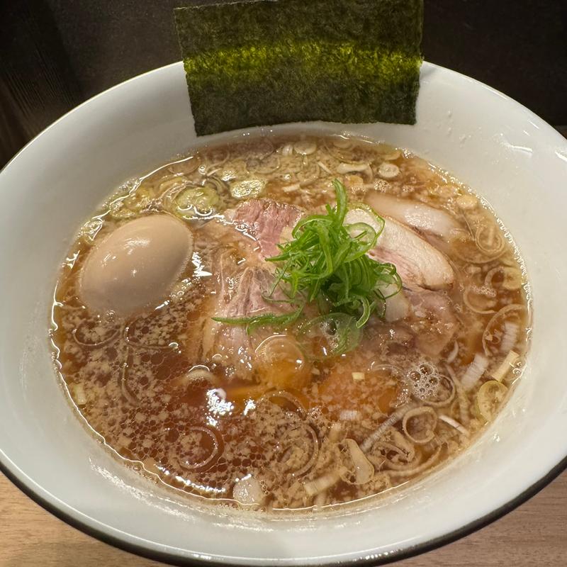 味玉醤油ラーメン(ラーメンGINZA TONBOX)