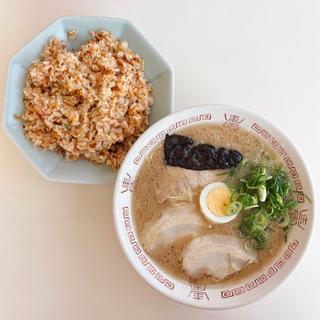 ラーメン半焼めしセット(ひろせ食堂)