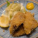 いわしフライ定食(新宿割烹 中嶋)