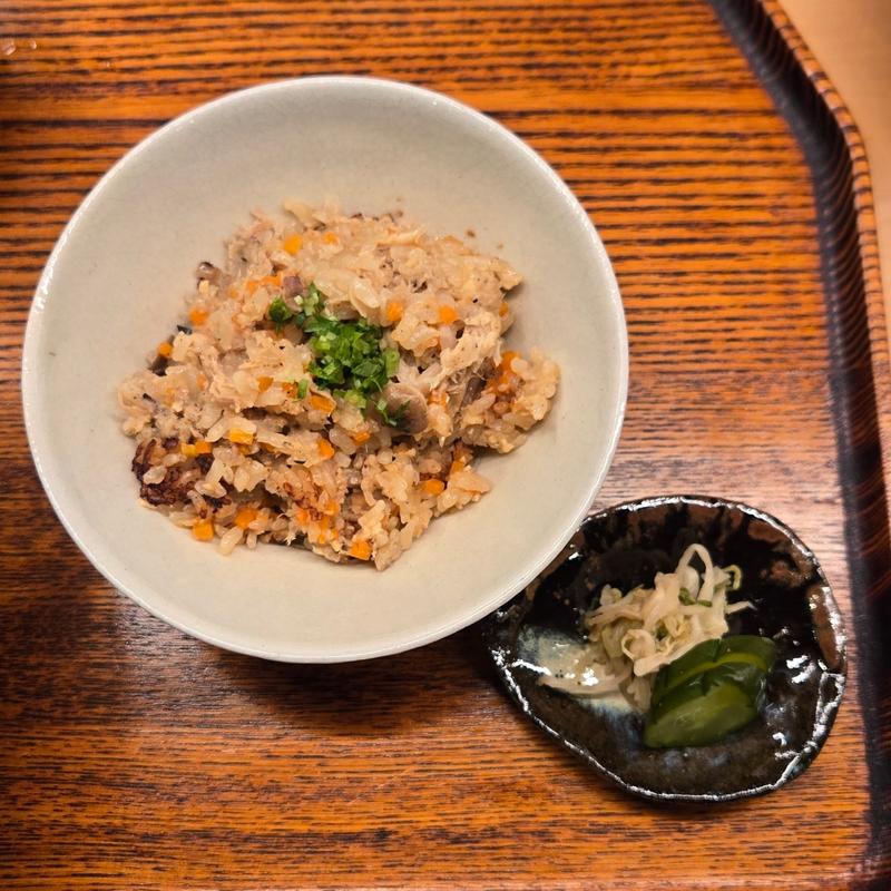 炊き込みご飯(おうどん蓬)