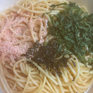 明太子と大葉の和風パスタ(セブンイレブン 札幌北6条西1丁目)