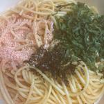 明太子と大葉の和風パスタ