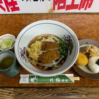 ぶっかけところっけのセット(川福流手打うどん 川福 本店)