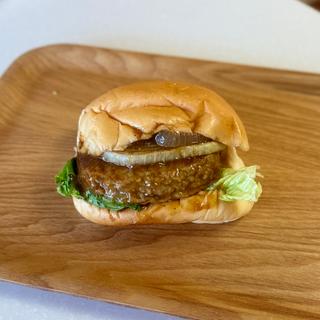 炭焼きハンバーグサンド(アサカベーカリー本町店)