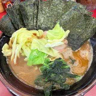 ラーメン中　キャベツ海苔(王道家)