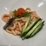 明太子うどん(山水草木)