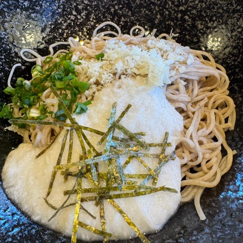 冷やし山かけ蕎麦おこわセット(旬処 美やま亭)