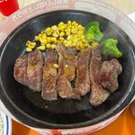 ワイルドジューシーステーキ200g(ペッパーランチ イオンモール岡崎店)