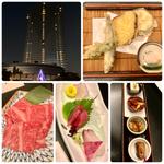 湖魚の天ぷらと近江牛じゅんじゅん会席(和食 清水)