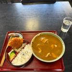 カレーうどんセット(やぶ久)