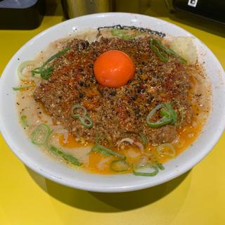 牛脂まぜそば 茶